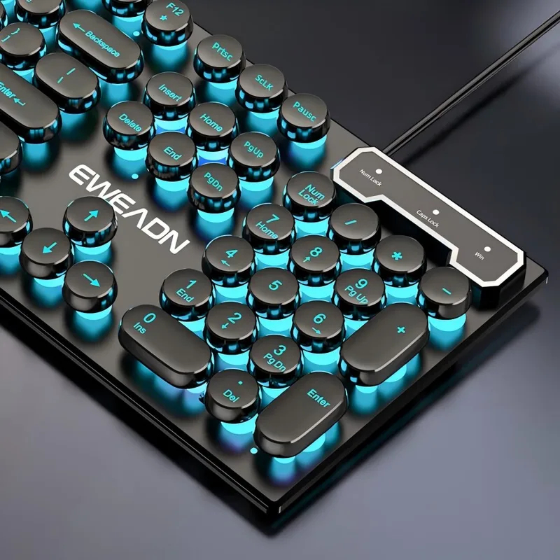 Gaming Keyboard Wireless - Zestaw klawiatura i mysz w stylu