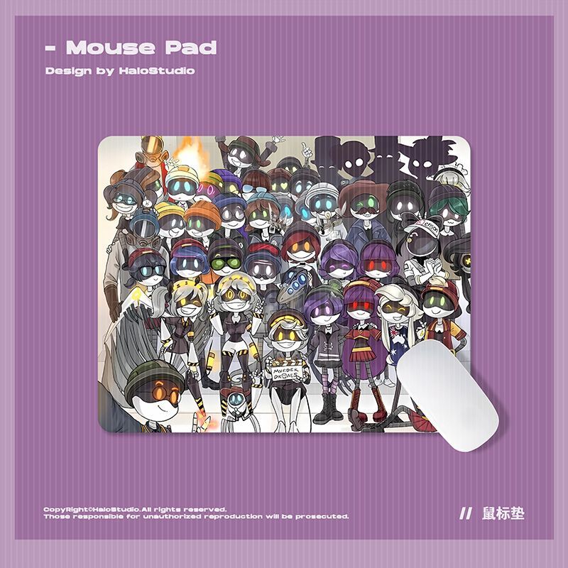Gaming Keyboard And Mouse - Podkładka pod mysz Anime Murder Drones,