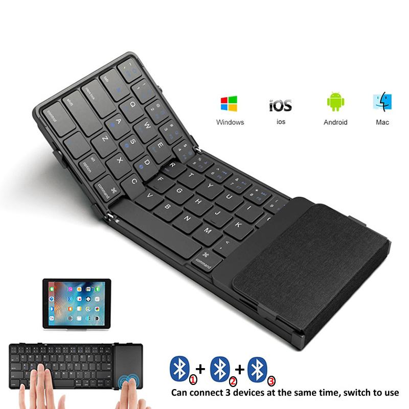 Gaming Keyboard No Number Pad - BOW Korea/Rosja Bezprzewodowa składana klawiatura z