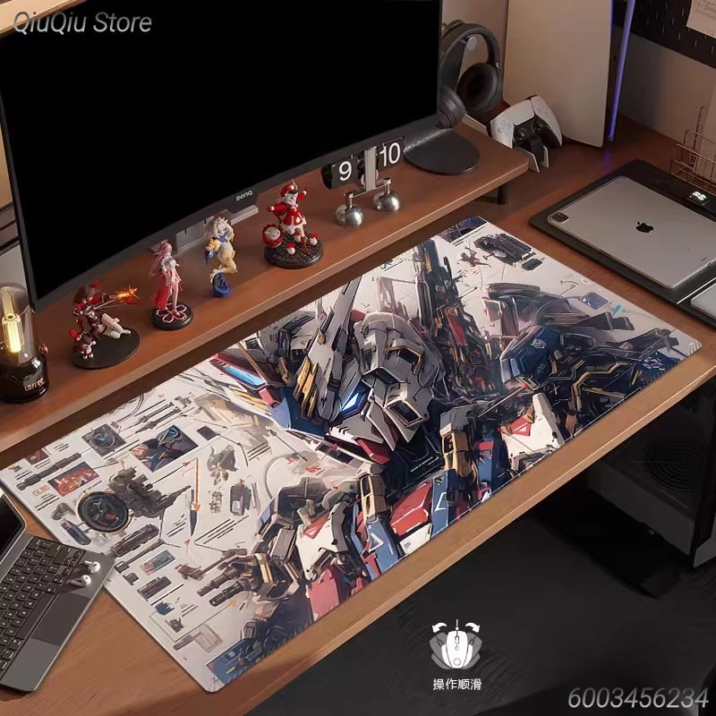Gaming Keyboard Typewriter - Podkładka pod mysz z motywem Gundam,