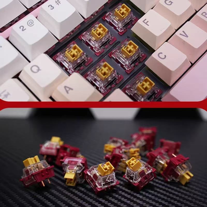 Gaming Keyboard No Rgb - Przełączniki Outemu Panda 45g Advance Tacile