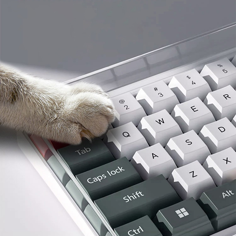 Gaming Keyboard Extension - ★ ▲ Akrylowa, przezroczysta, pyłoszczelna obudowa