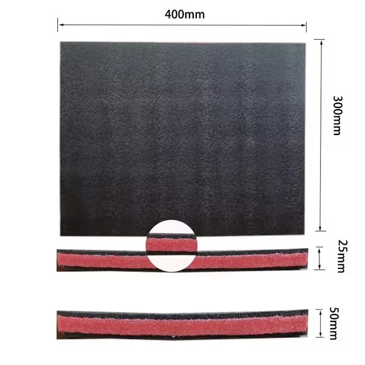 Polyurethane Foam Sheet - Pianka do skrzynki narzędziowej, arkusze pianki