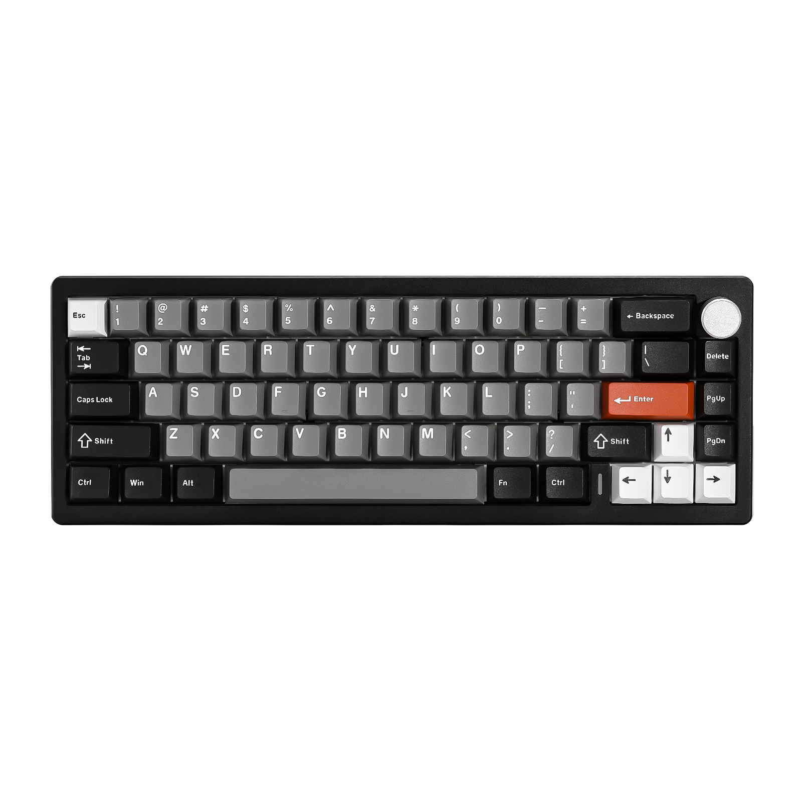 Keyboard Gaming Mac - YUNZII AL68 Czarna Klawiatura Mechaniczna QMK/VIA,