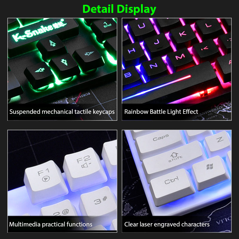 Zestaw klawiatury i myszy KM32 – Gaming Keyboard And Mouse Combo Wireless recenzja i cena