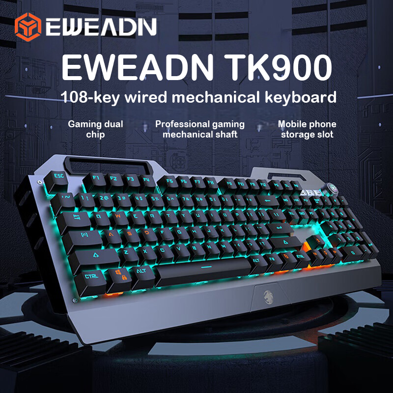 Klawiatura mechaniczna EWEADN  – Keyboard Gaming Mac recenzja i cena