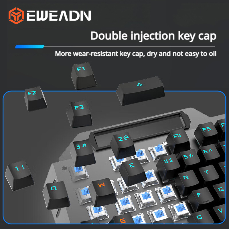 Klawiatura mechaniczna EWEADN  – Keyboard Gaming Mac recenzja i cena