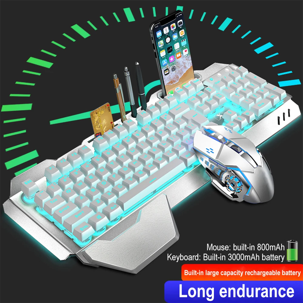 K680 akumulator 2.4G bezprzewo – Gaming Keyboard Mouse Combo recenzja i cena