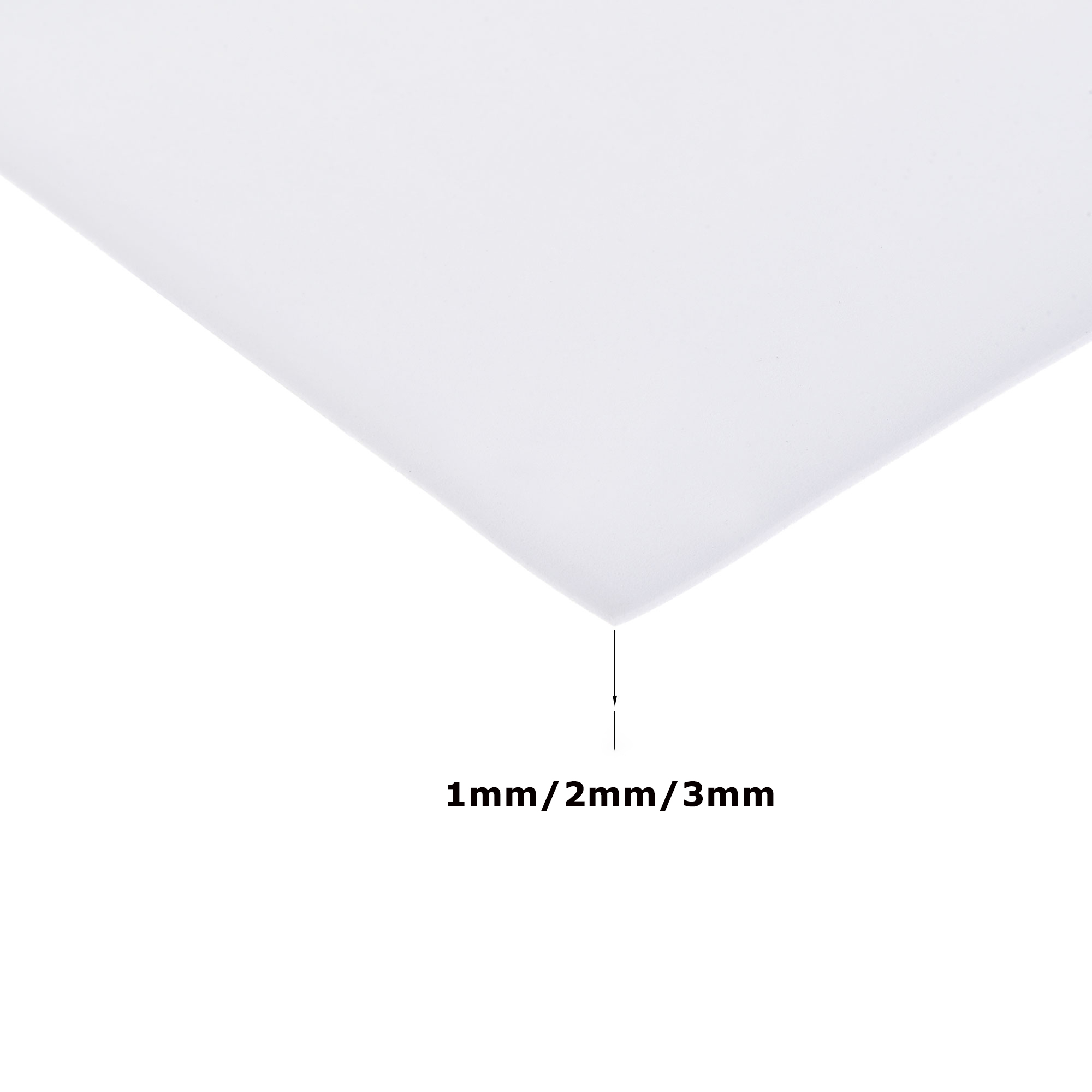 1 szt. Grubości 1/2/3mm biała  – Polyurethane Foam Sheet recenzja i cena