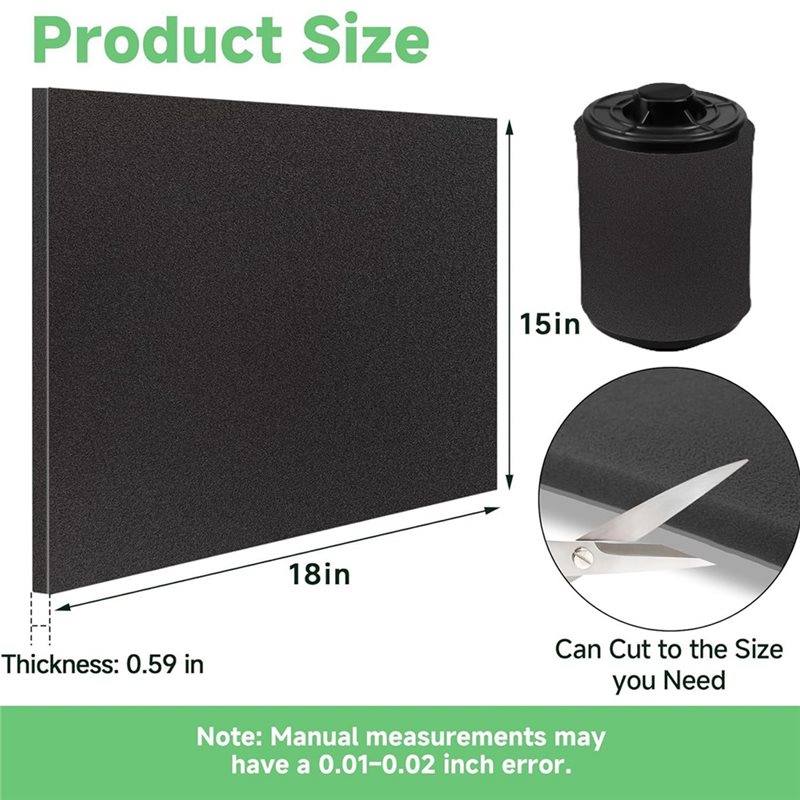 Wymienny filtr powietrza do AT – Polyurethane Foam Sheet recenzja i cena