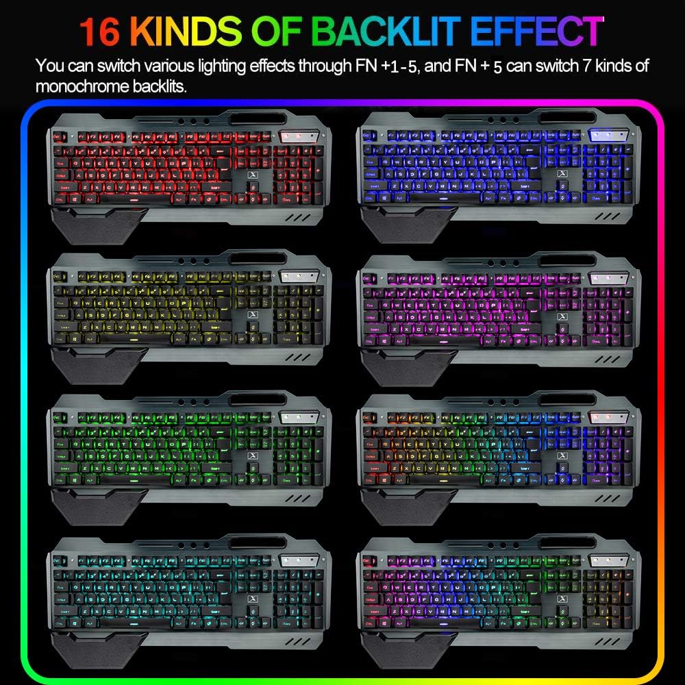 Bezprzewodowa klawiatura i mys – Gaming Keyboard And Mouse Combo Wireless recenzja i cena