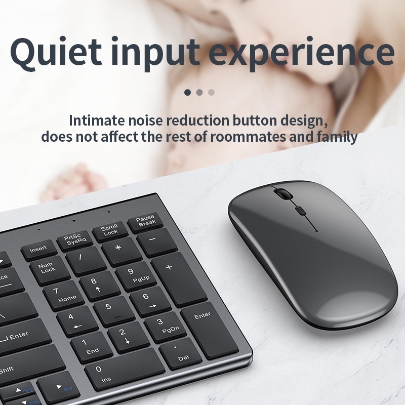 Jomaa Slim Akumulatorowa klawi – Gaming Keyboard Mouse And Headset Combo recenzja i cena