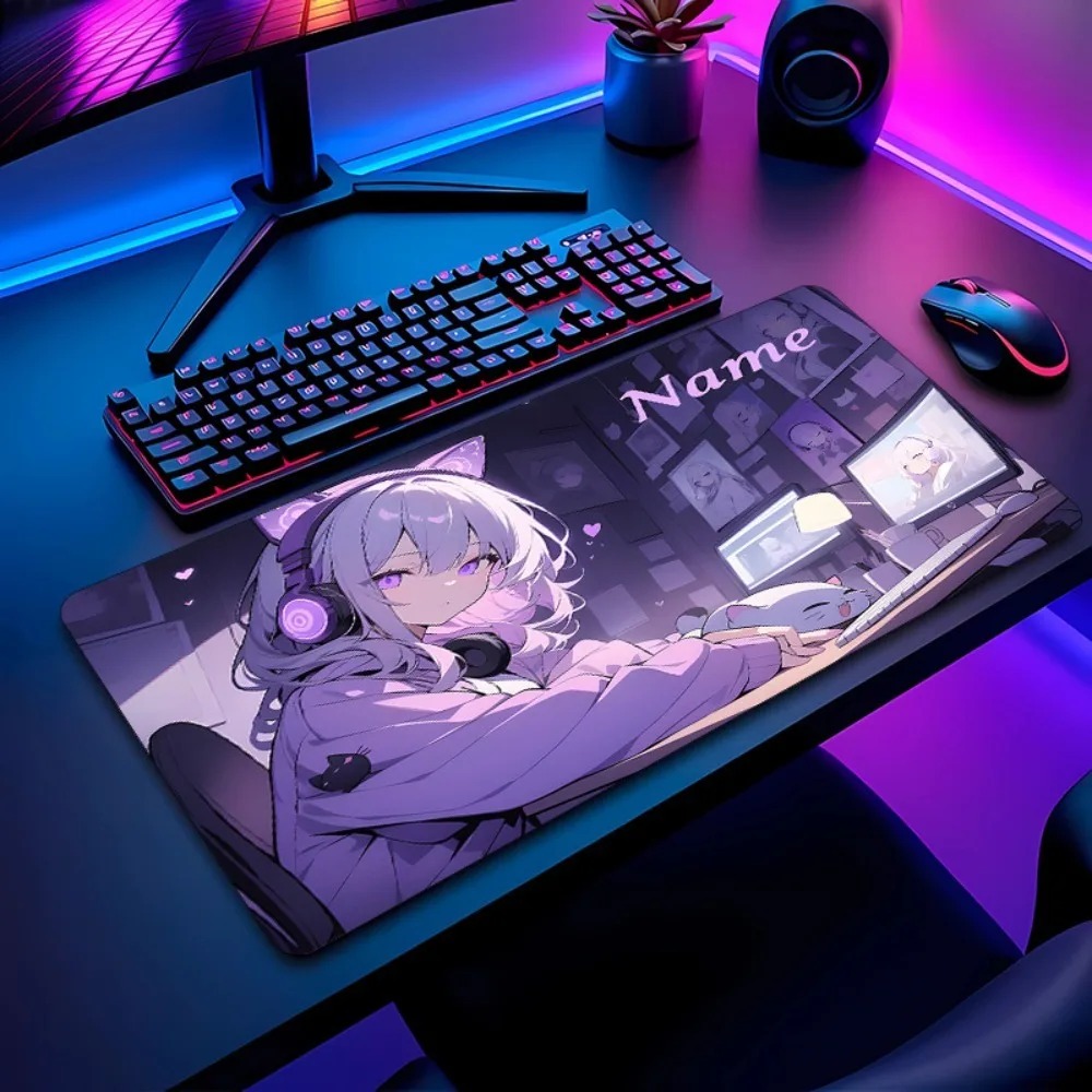 Duża podkładka na biurko z mot – Gaming Keyboard Name recenzja i cena