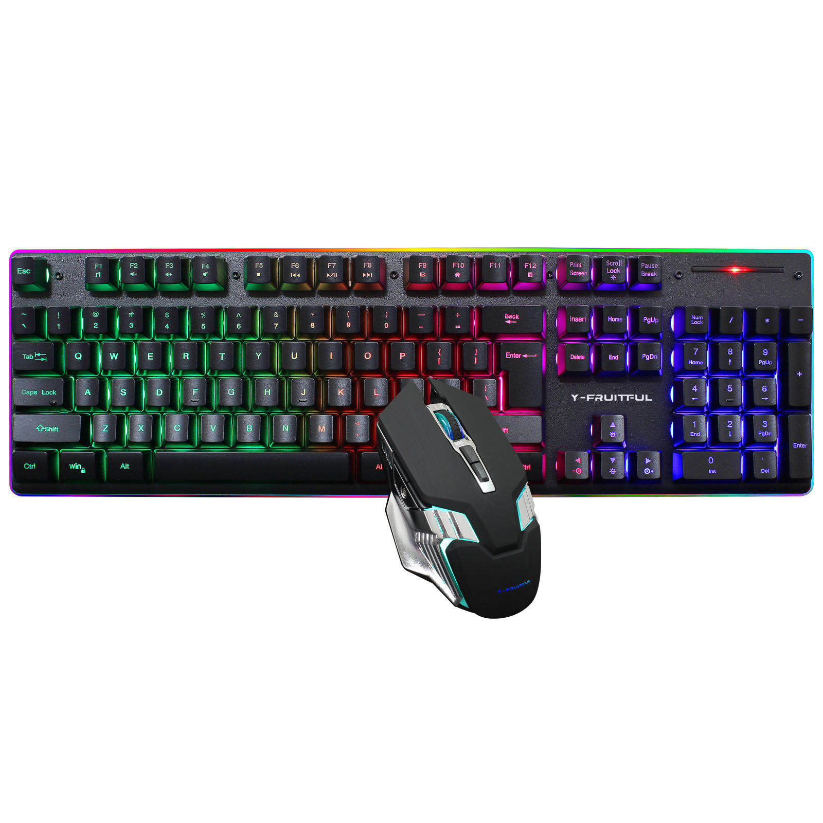 104 klawisze RGB bezprzewodowa – Gaming Keyboard And Mouse Combo Wireless recenzja i cena