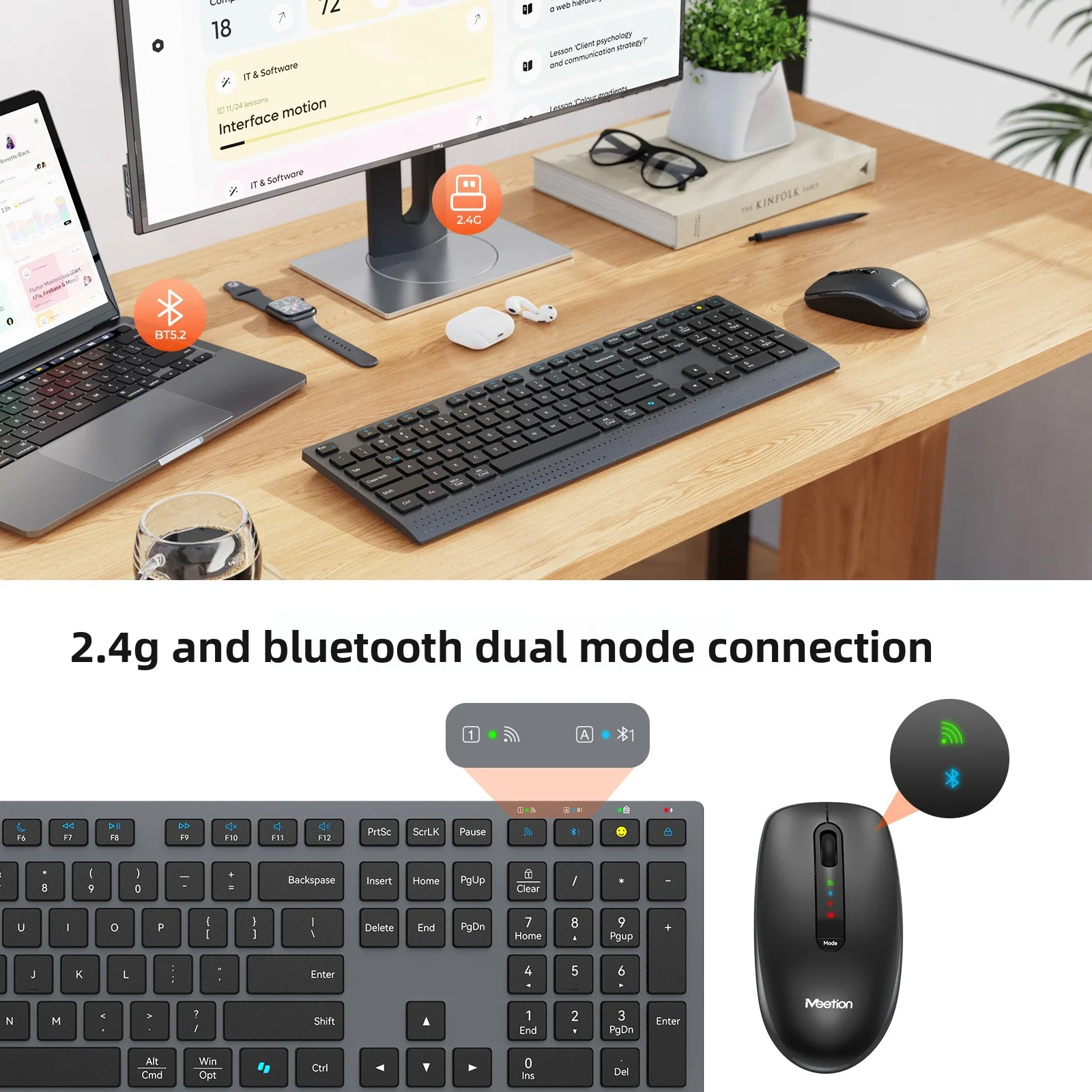 Bezprzewodowy zestaw klawiatur – Gaming Keyboard And Mouse Combo Wireless recenzja i cena