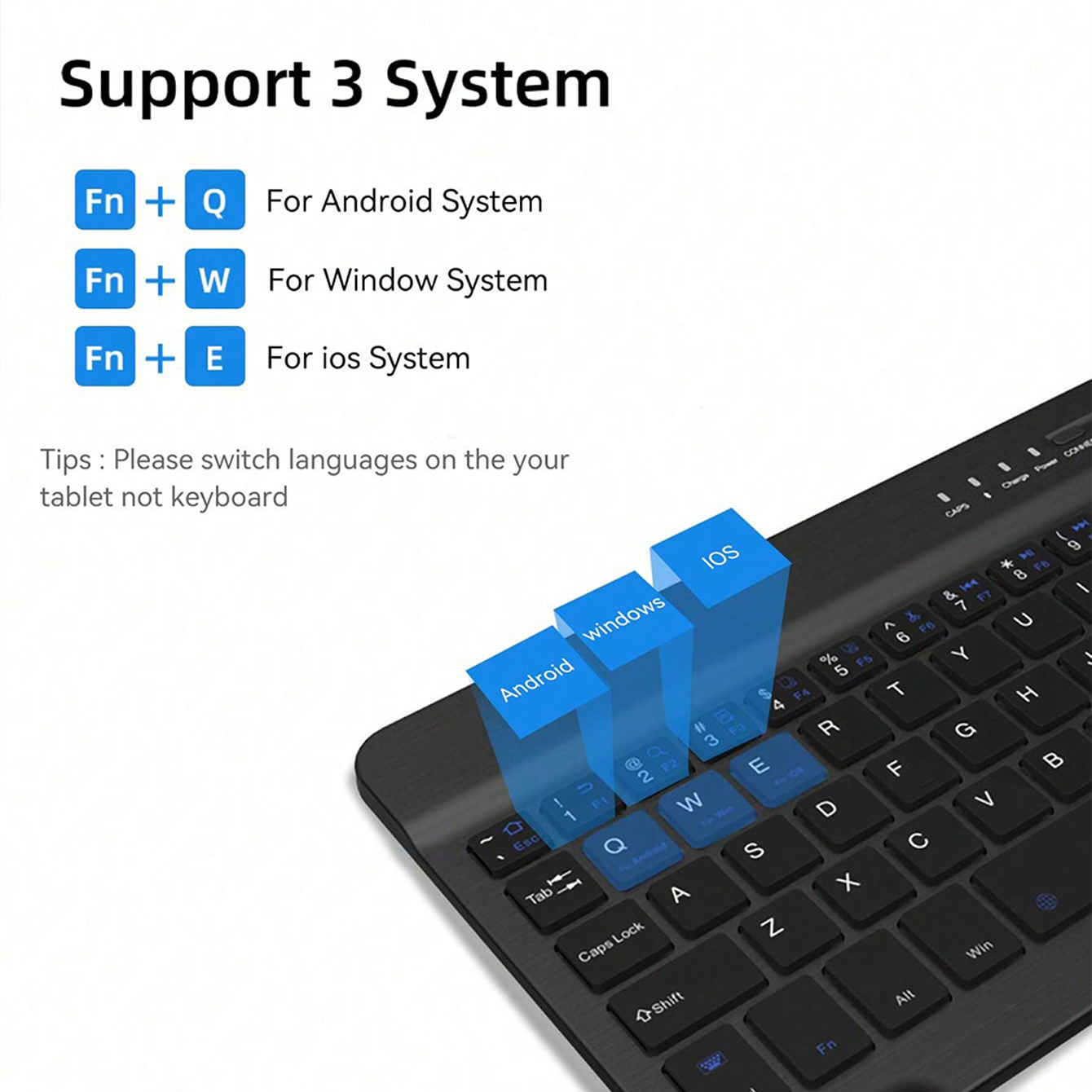 Wielojęzyczna klawiatura do ta – Gaming Keyboard Wireless recenzja i cena