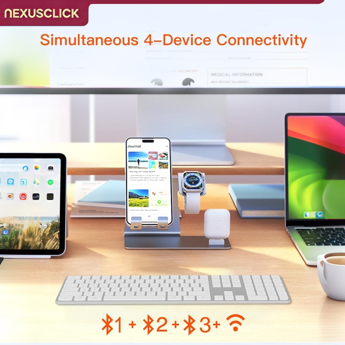 Klawiatura bezprzewodowa Nexus – Keyboard Gaming Mac recenzja i cena