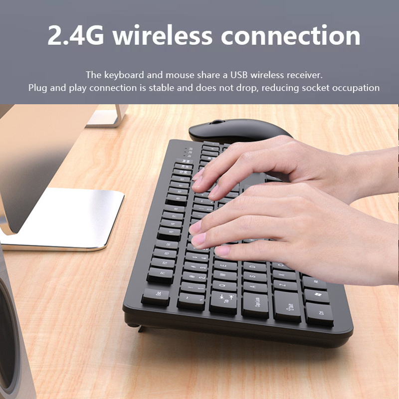 Zestaw bezprzewodowej klawiatu – Gaming Keyboard And Mouse Combo Wireless recenzja i cena