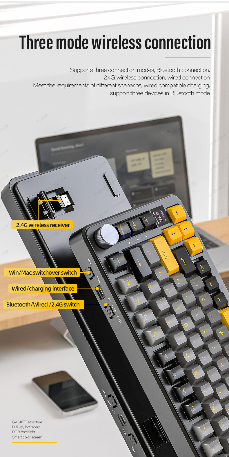 Nowa klawiatura mechaniczna AL – Gaming Keyboard No Rgb recenzja i cena