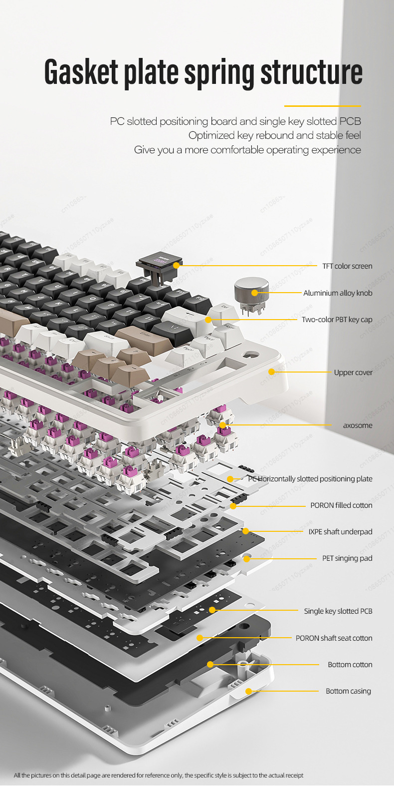 Nowa klawiatura mechaniczna AL – Gaming Keyboard No Rgb recenzja i cena