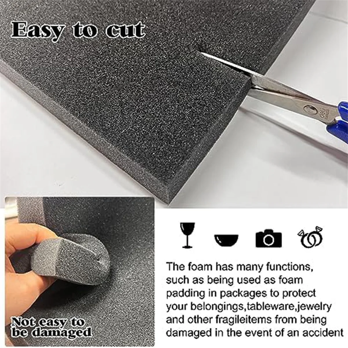 6 szt. Piankowe arkusze poliur – Polyurethane Foam Sheet recenzja i cena