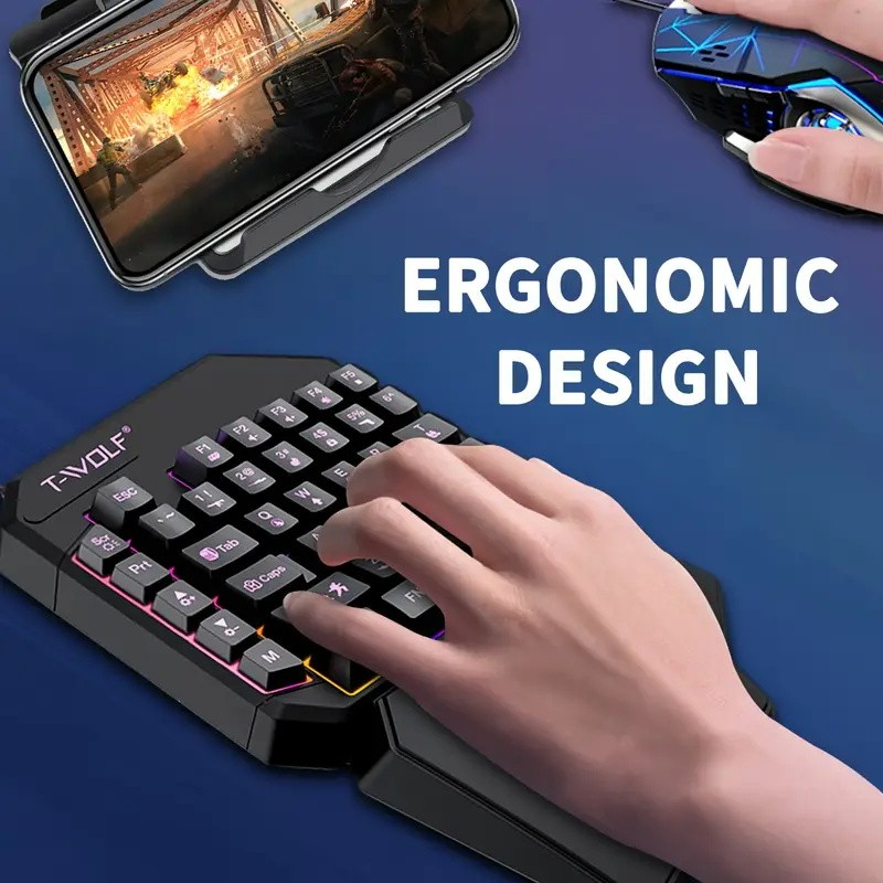 FocusOnPC TF900 2-w-1 Konwerte – Gaming Keyboard Mouse And Headset Combo recenzja i cena