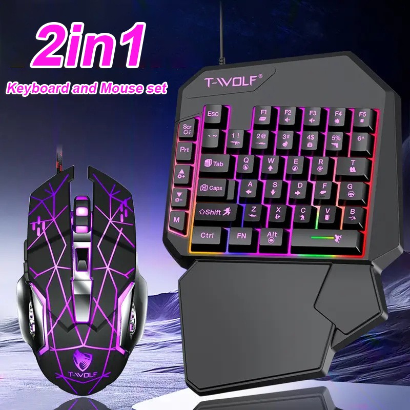 FocusOnPC TF900 2-w-1 Konwerte – Gaming Keyboard Mouse And Headset Combo recenzja i cena