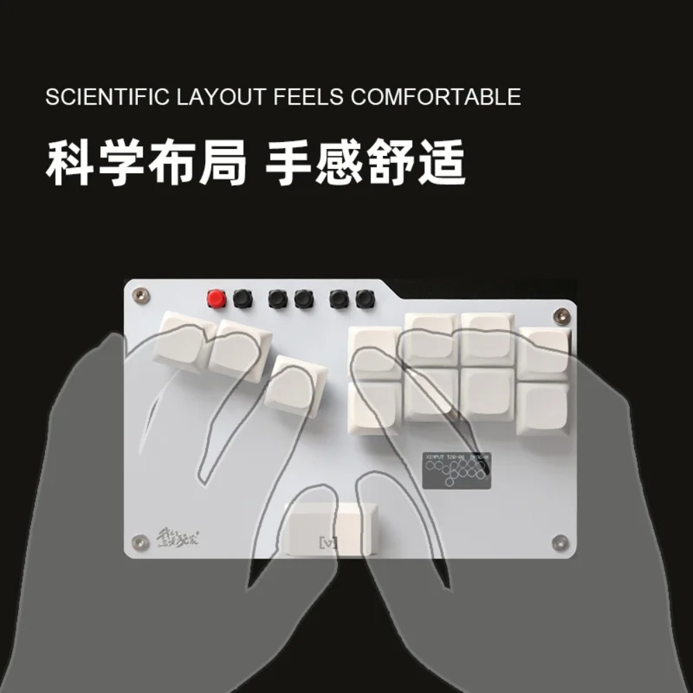 Mini Klawiatura HitBox Przenoś – Gaming Keyboard Ergonomic recenzja i cena