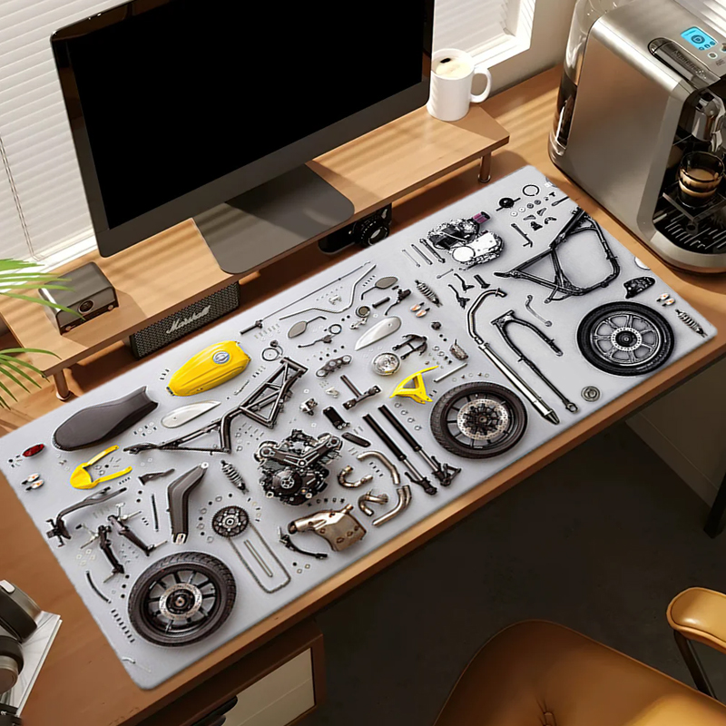 Diagram demontażu Gumowa podkł – Gaming Keyboard And Mouse recenzja i cena