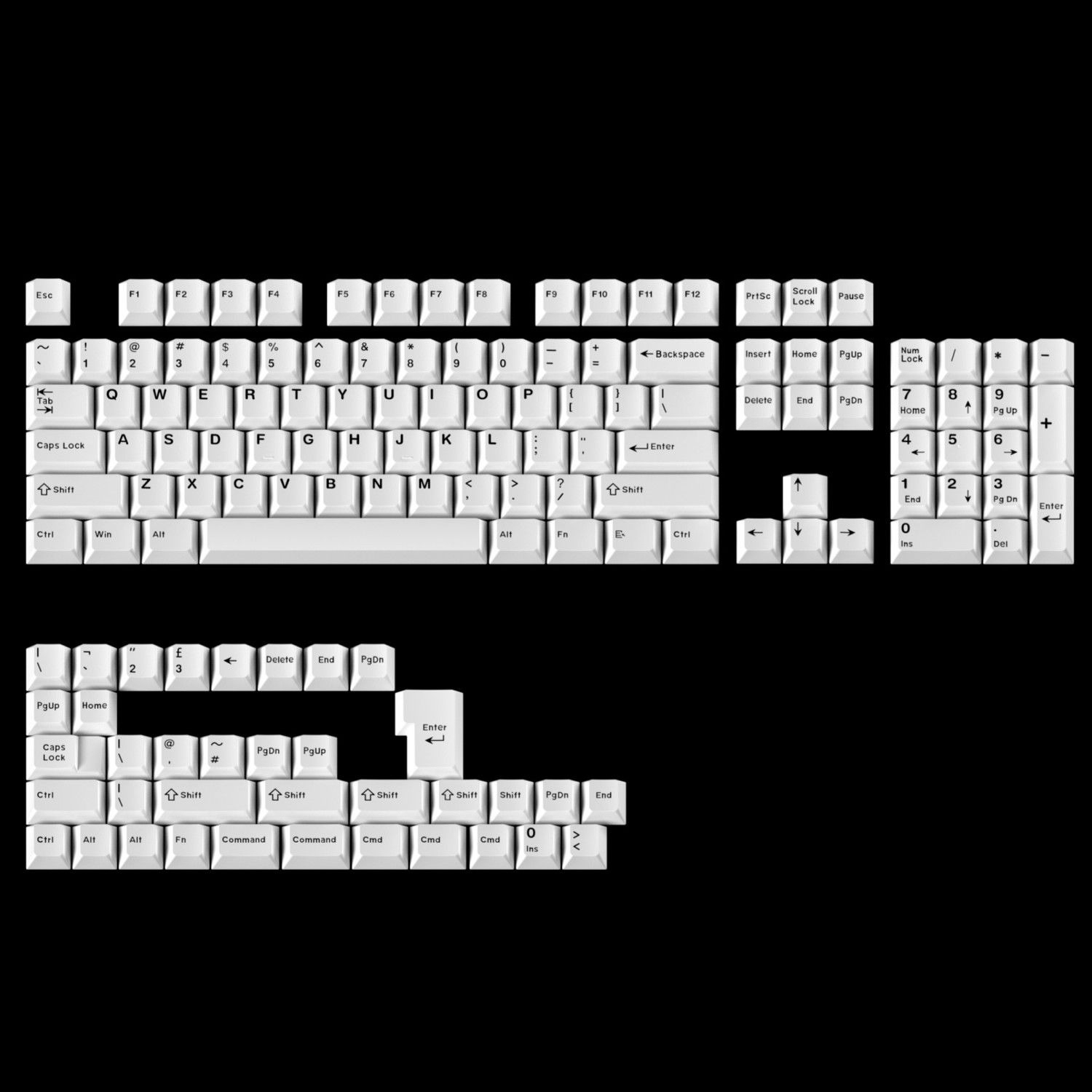 Minimalistyczne, czysto białe  – Gaming Keyboard Extension recenzja i cena
