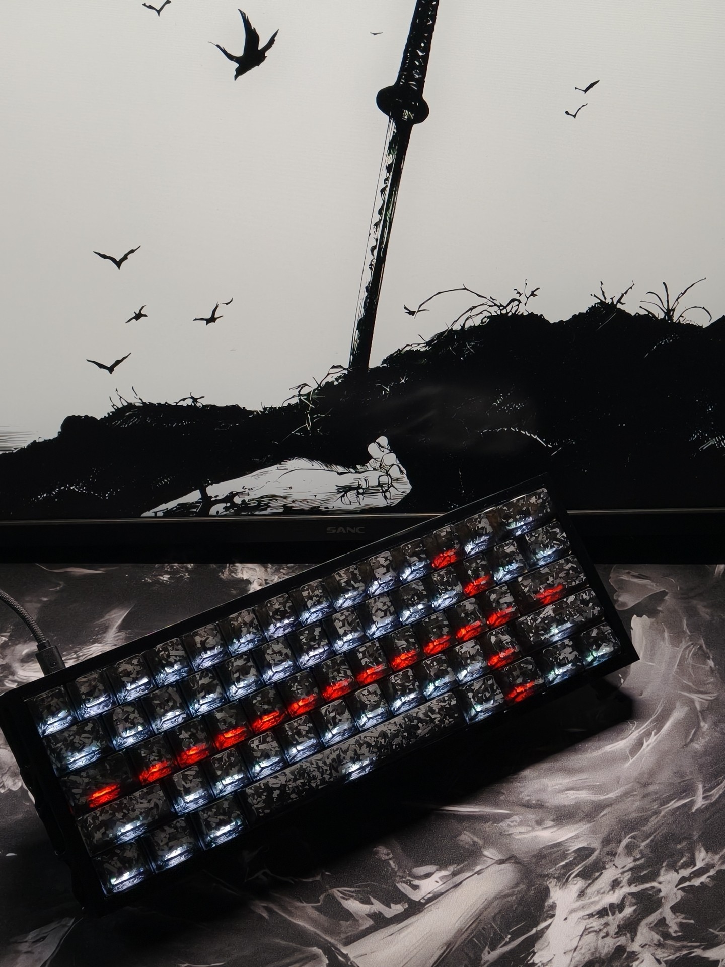Klawiatura gamingowa z magnety – Gaming Keyboard No Number Pad recenzja i cena