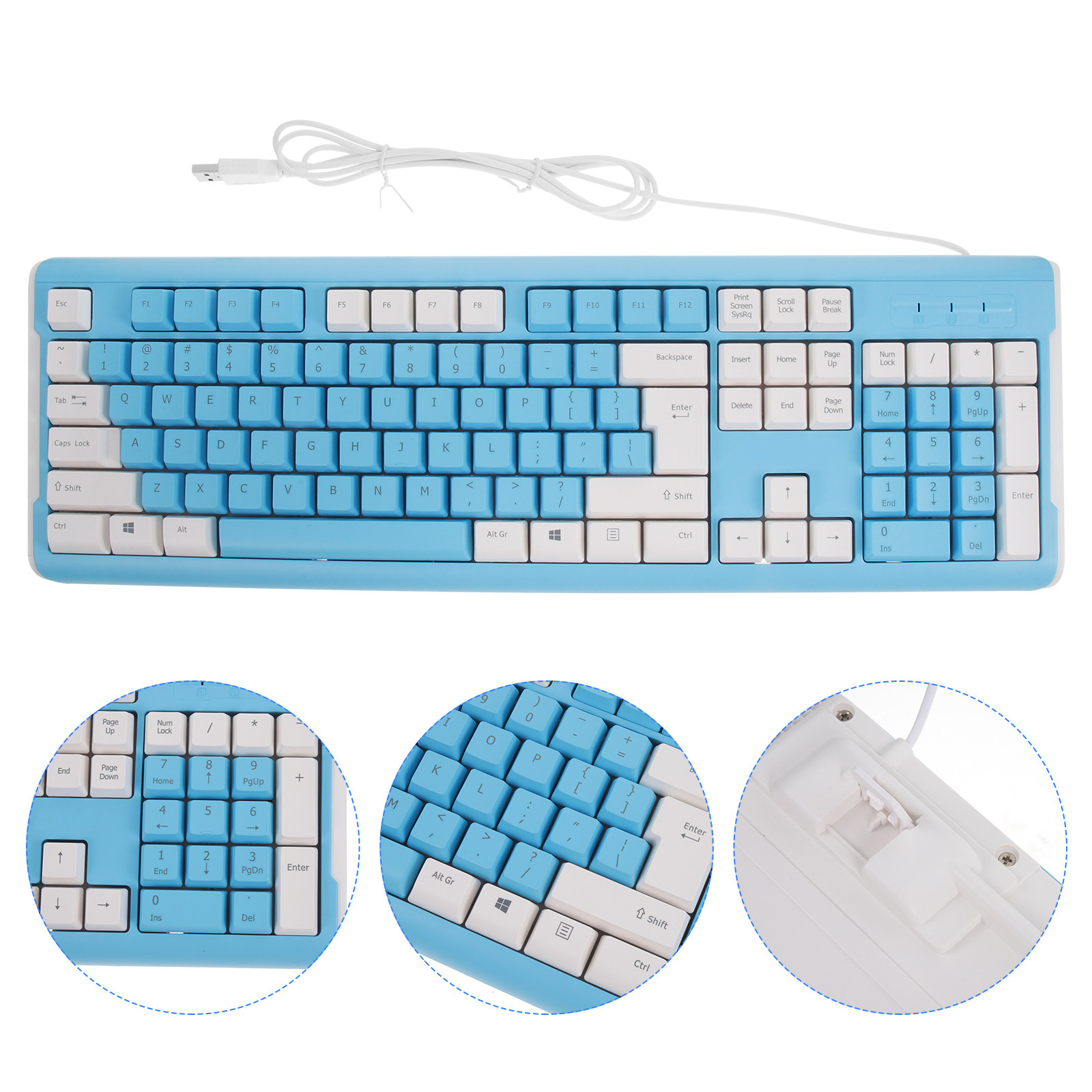 Przewodowa klawiatura gamingow – Gaming Keyboard No Number Pad recenzja i cena