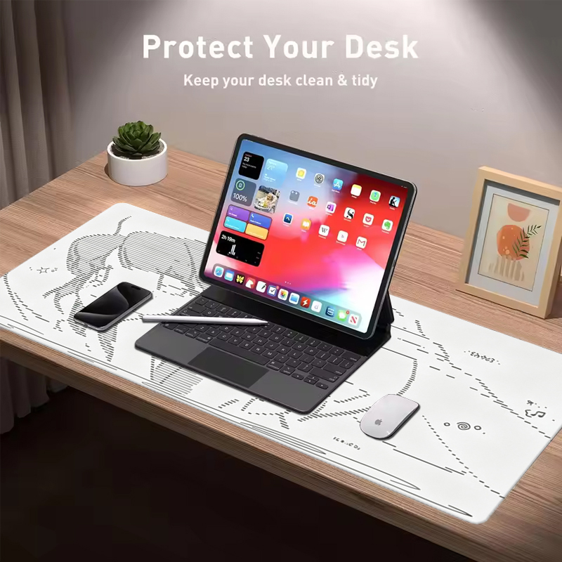 1 szt. Skórzana podkładka pod  – Gaming Keyboard And Mouse recenzja i cena